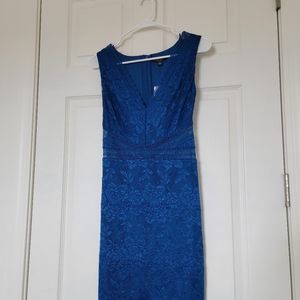 NWT Guess Brelee lace illusion bodycon dress